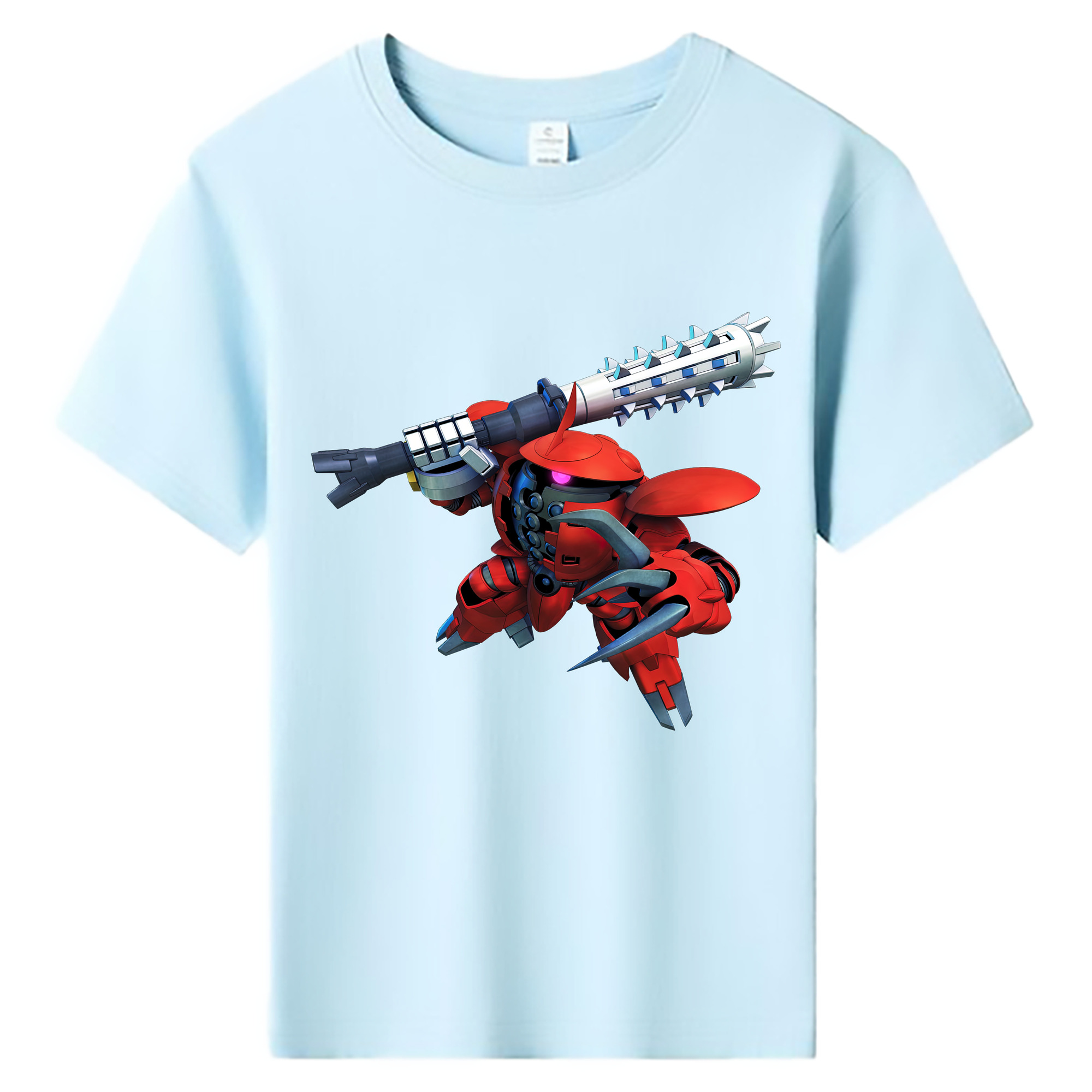 （画像用） 機動戦士ガンダム Mobile Suit Gundam 綿100％キッズTシャツ（フロントプリント）